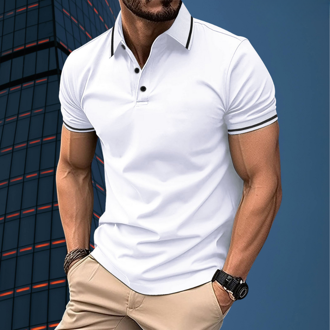 Joseph™ - Baumwoll-Poloshirt für einen legeren Sport-Look