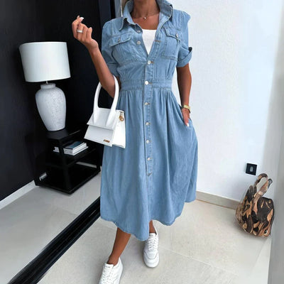 Lisa™ | Robe en jean tendance 