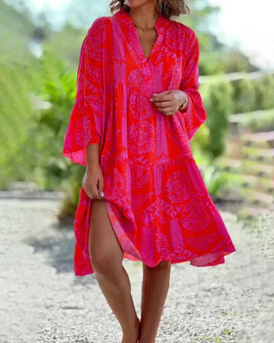 Robe bohème en coton Elaine™