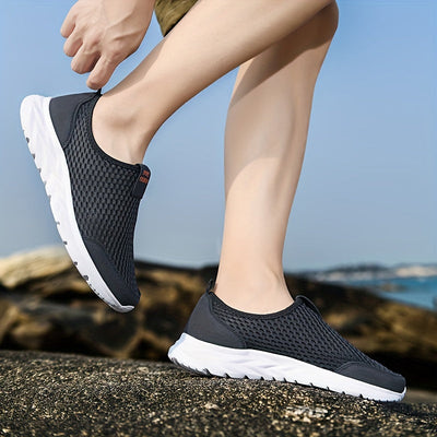 Joshua™ - Lässige Mesh-Slip-On-Sneaker