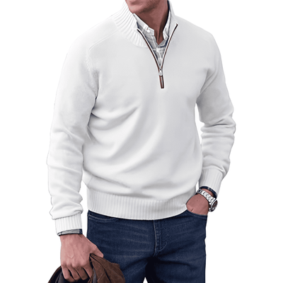 Jules™ - Eleganter Zip-Up Pullover