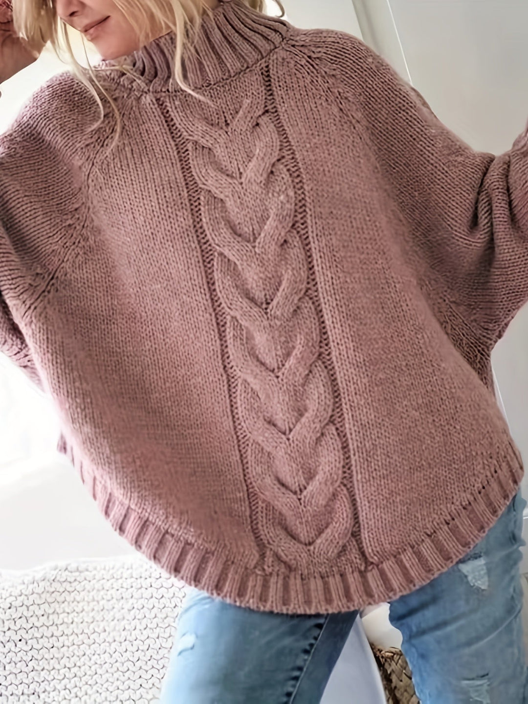 Fleur™ - Eleganter Bequemer Strickpullover