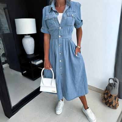 Lisa™ | Robe en jean tendance 