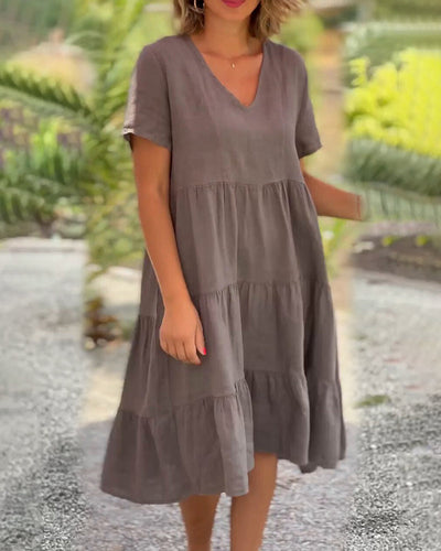 Virella™ - robe en coton et lin