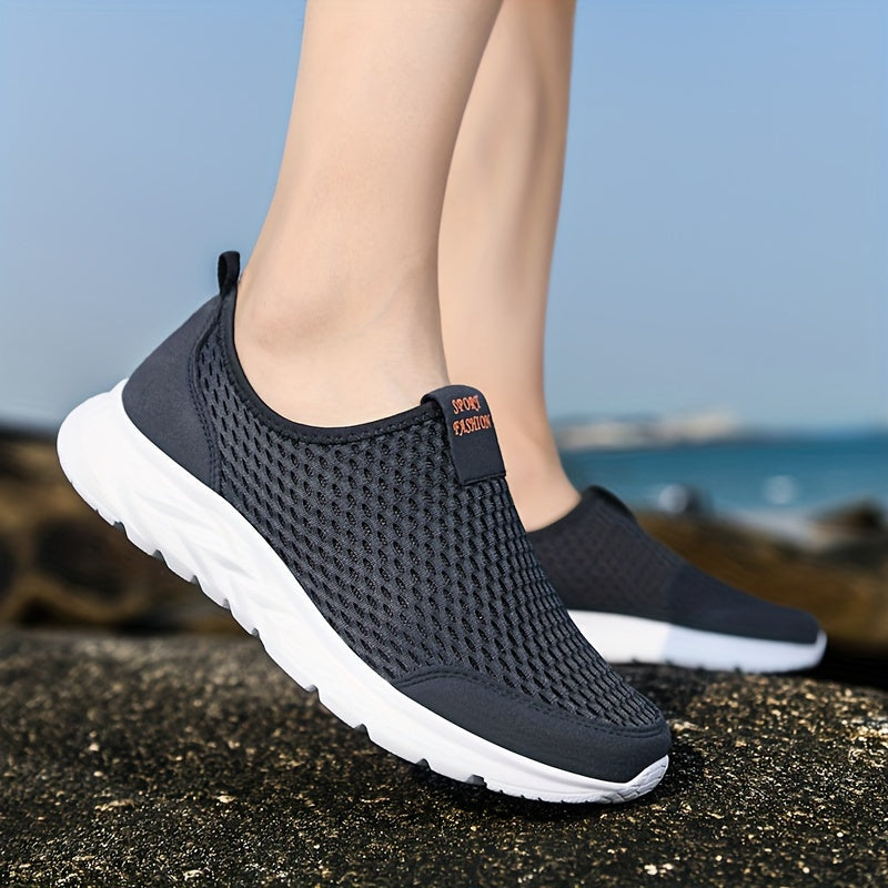 Joshua™ - Lässige Mesh-Slip-On-Sneaker