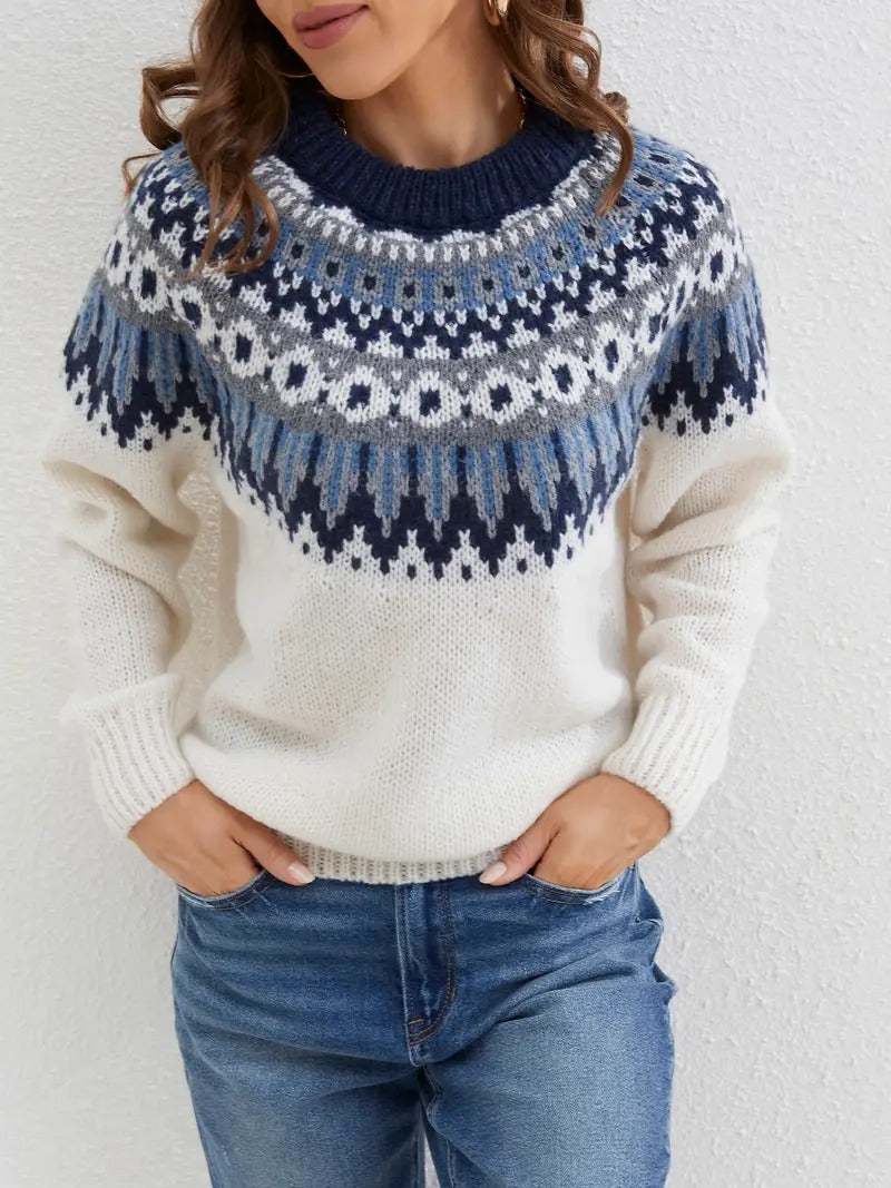 Eleanor™ - Vintage Fair Isle Pullover