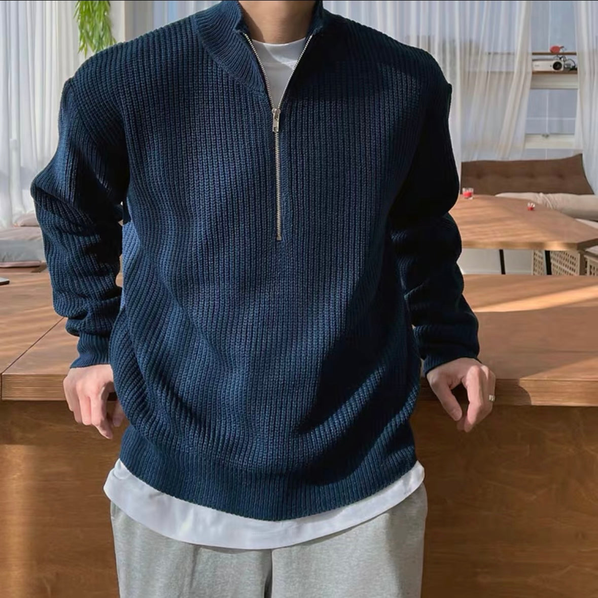 JEONJU™ - Half-Zip-Pullover