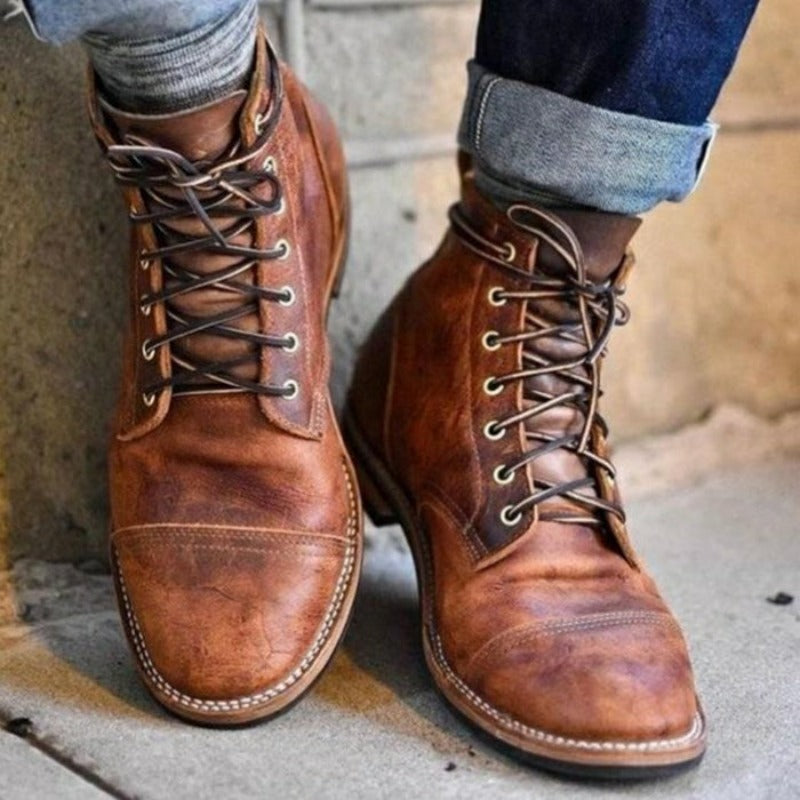 Thomas™ - Bottes en cuir robustes pour hommes