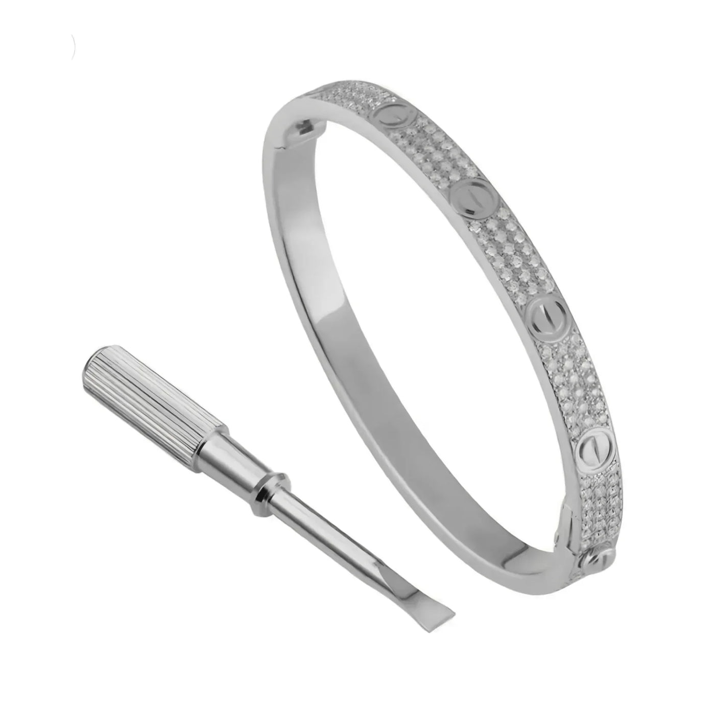 Ava Diamant Armband - Silber