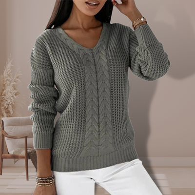 Oriana - Warm Knitted Sweater