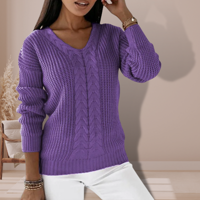 Oriana - Warm Knitted Sweater