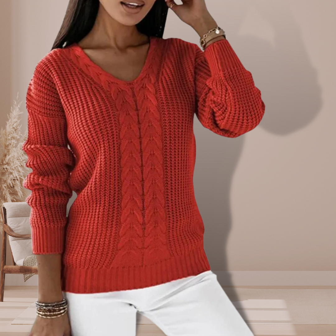 Oriana - Warm Knitted Sweater