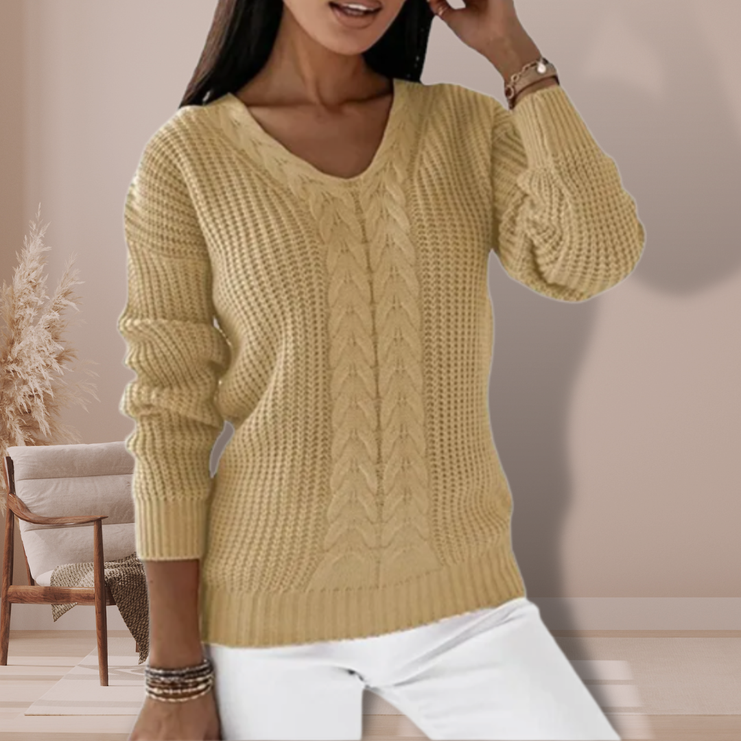 Oriana - Warm Knitted Sweater