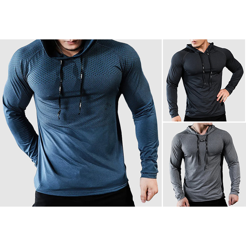 MusclePro™ - Muskel-Hoodie für Männer