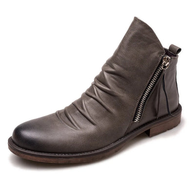 Wayne™ - Bernardo Cavallino Chelsea Boots aus Echtem Leder