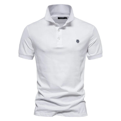 Huxley™ - Stilvolles Baumwoll-Poloshirt mit Stickerei für Herren