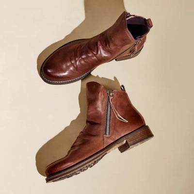 Wayne™ - Bernardo Cavallino Chelsea Boots aus Echtem Leder