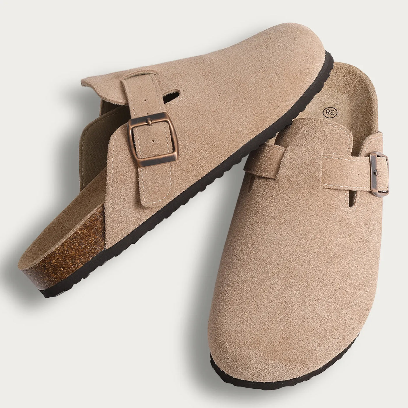 Old Money™ – Wildleder-Clogs