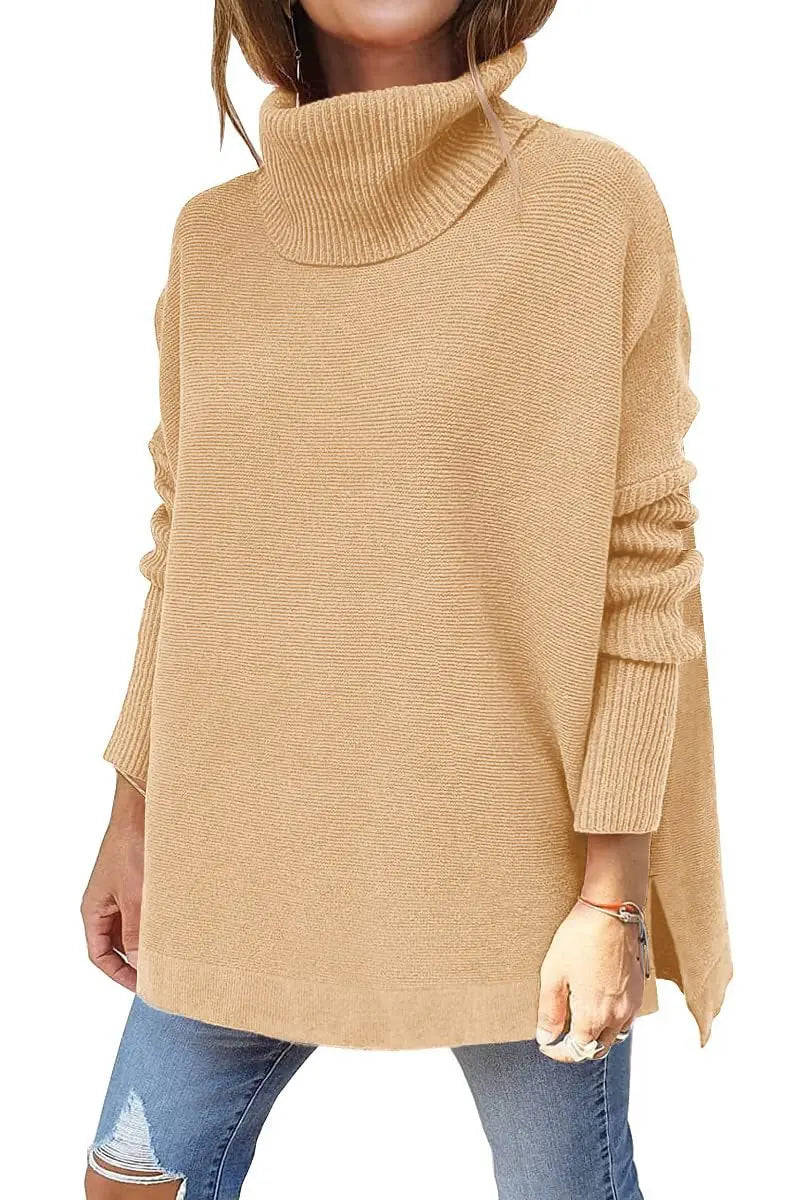 Julia™ - Hochhalsstrickpullover