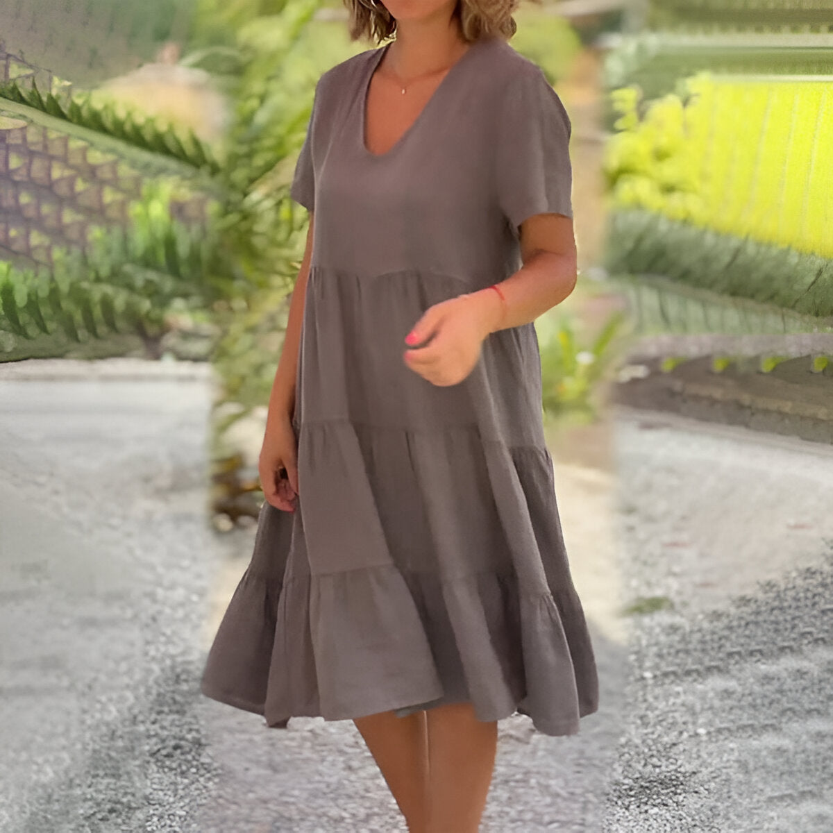 Aurella™ - Lockeres Sommerkleid