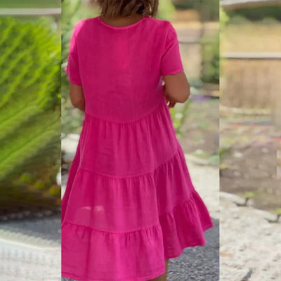 Aurella™ - Lockeres Sommerkleid