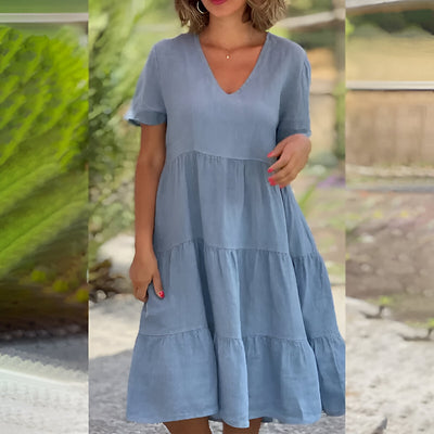 Aurella™ - Lockeres Sommerkleid