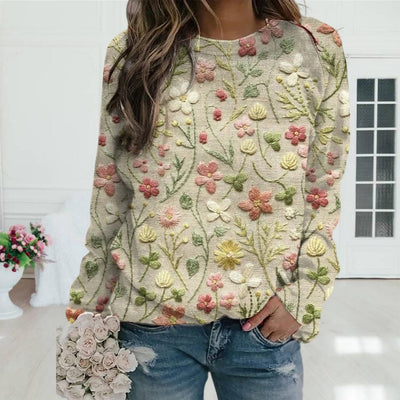 Joanna | Floral Sweater