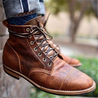 Thomas™ - Bottes en cuir robustes pour hommes