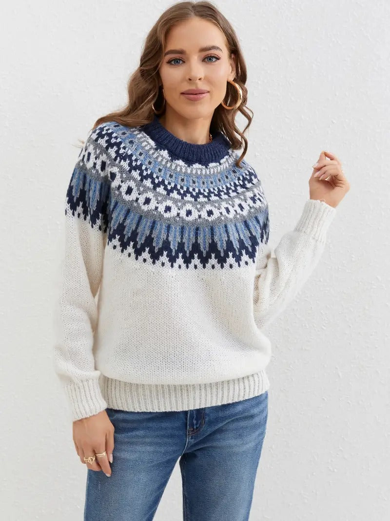 Eleanor™ - Vintage Fair Isle Pullover