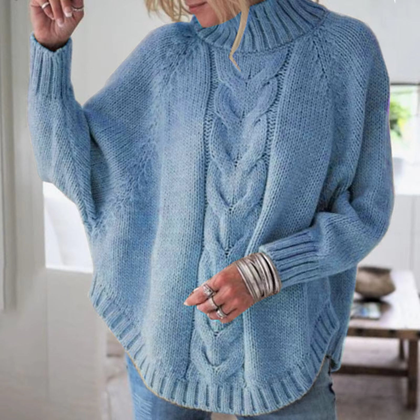 Fleur™ - Eleganter Bequemer Strickpullover