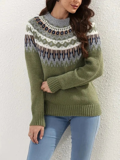 Eleanor™ - Vintage Fair Isle Pullover