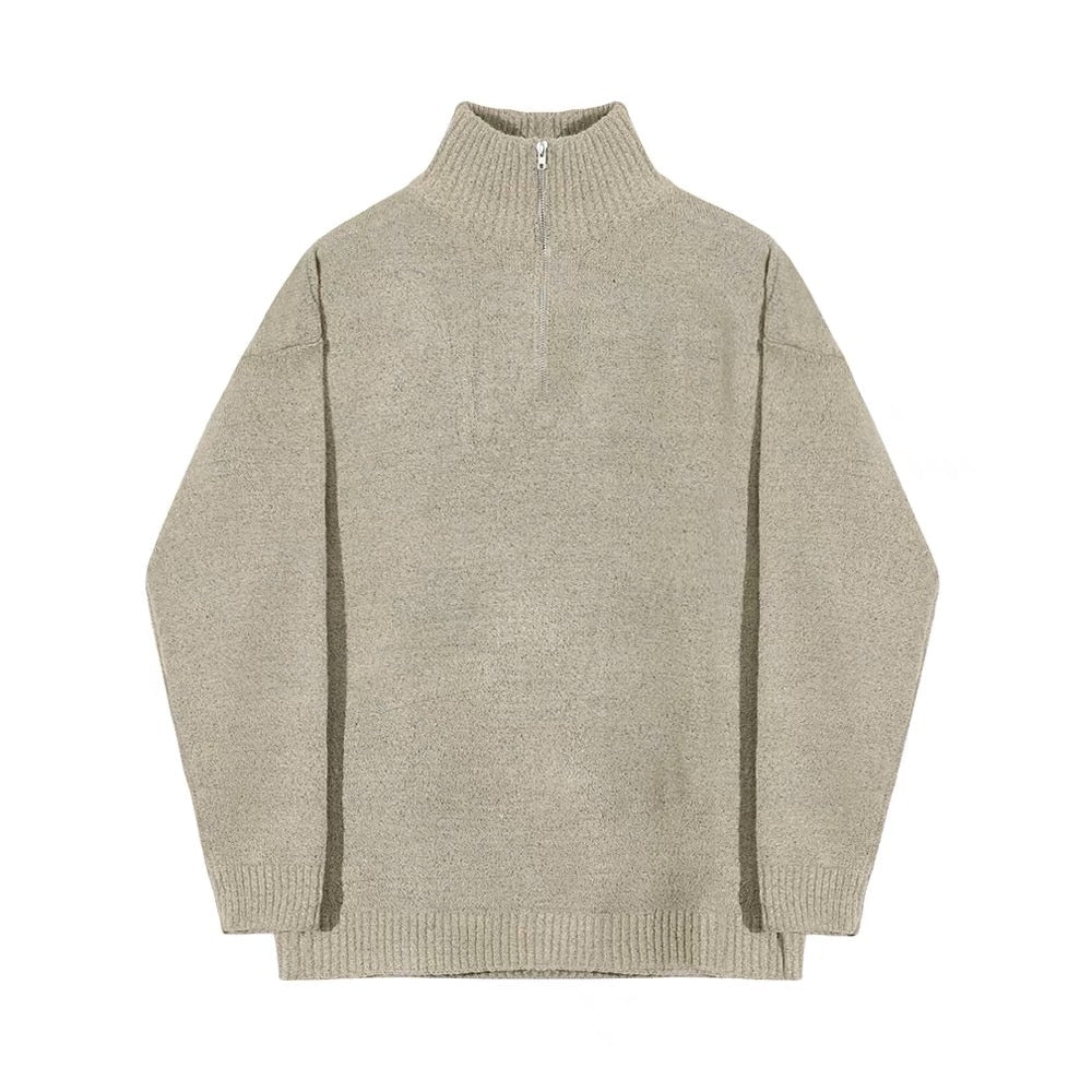 HYESAN™ - Halber Reißverschluss Pullover