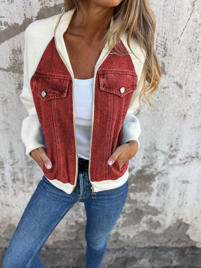 Alyse | Moderne Jacke mit Denim