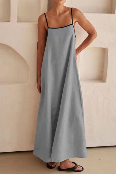 MIA™ - Robe longue en lin